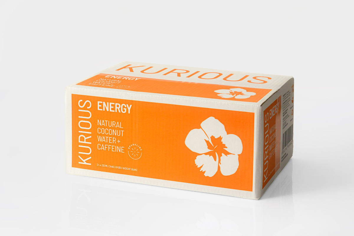 KURIOUS Energy 320ml Can (24-Pack Carton)